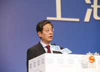 Tu Guangshao,Executive Vice Mayor of Shanghai,addressing in Shanghaiforum 2014