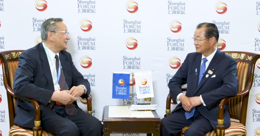 Shanghai forum 2018 : interview with Takeo Kawamura