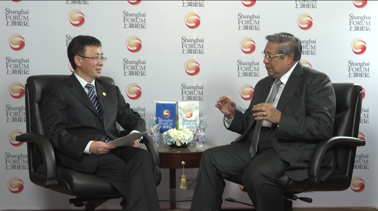 Shanghai forum 2016:interview with Susilo Bambang Yudhoyono