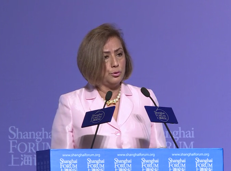 Shanghai forum 2016: opening ceremony(Rosario Marin)