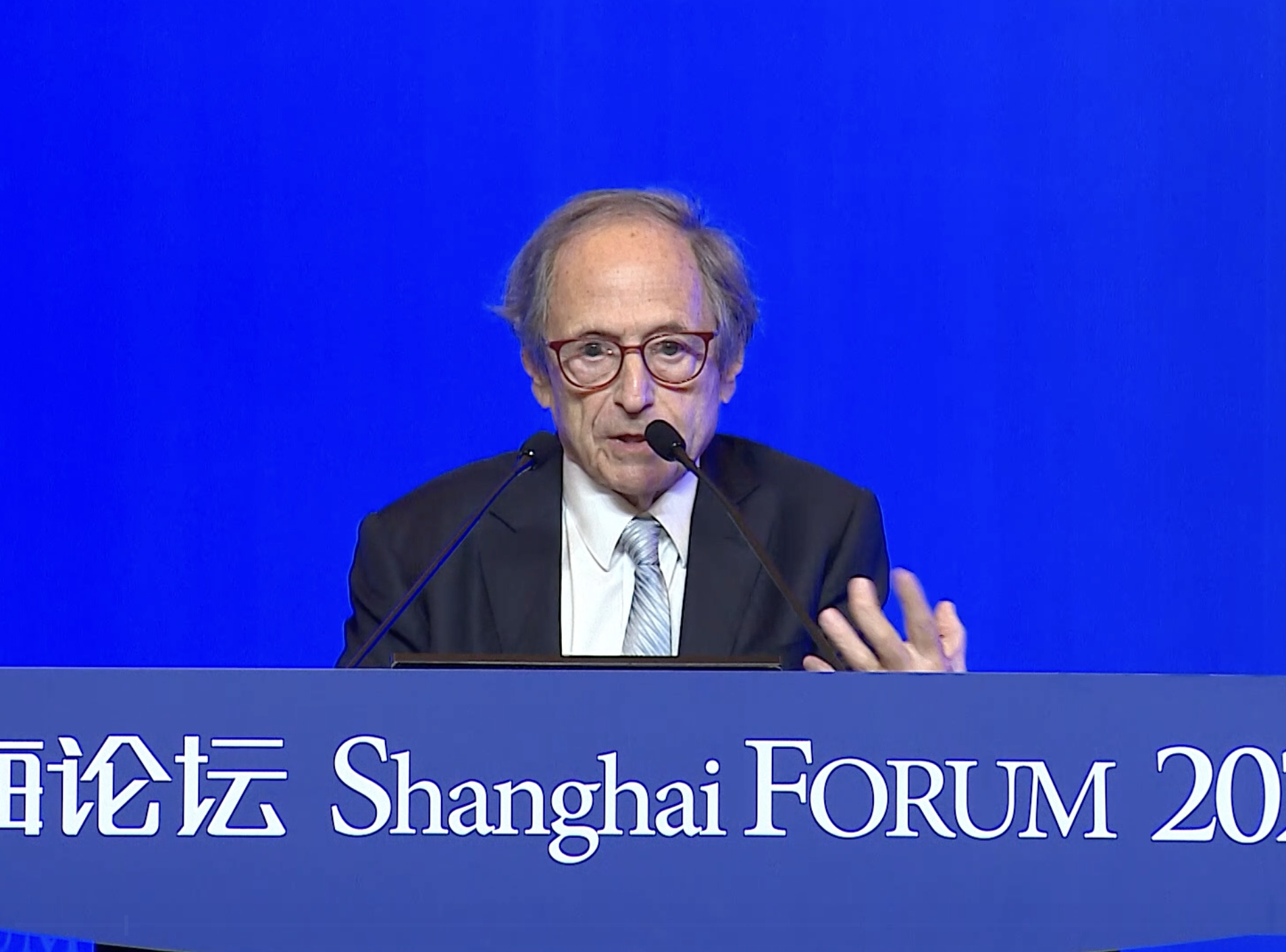 上海论坛2025：Michael Levitt，2013年诺贝尔化学奖得主