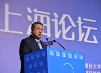 印度尼西亚共和国第六任总统Susilo Bambang Yudhoyono在上海论坛2016开幕式上发表主旨演讲