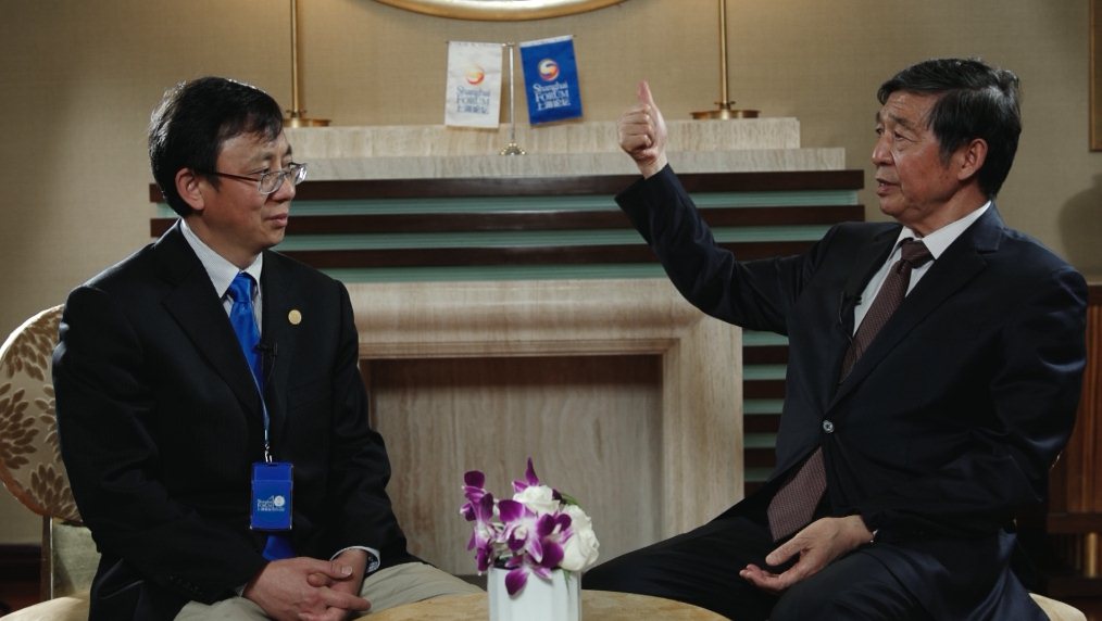 Shanghai forum 2015:interview with Wu Jianming