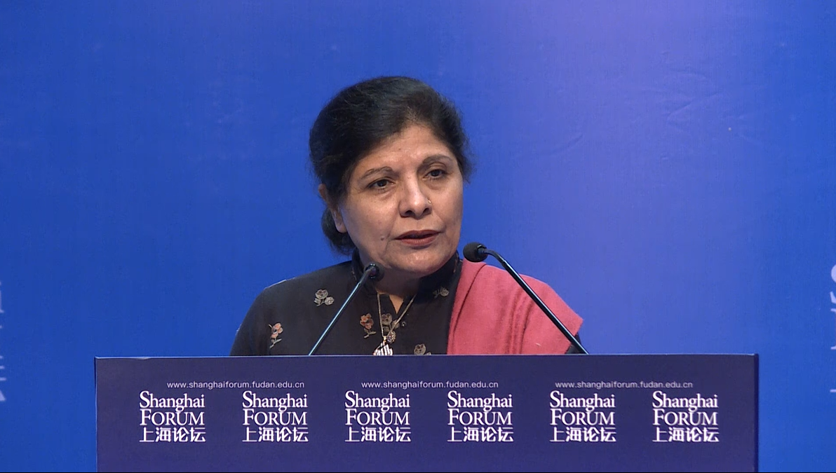 Shanghai forum 2018: opening ceremony (Shamshad Akhtar)