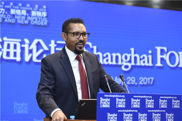 Shanghai forum 2017: closing ceremony(Arkebe Oqubay Metiku)