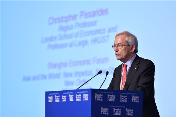 Shanghai forum 2017: opening ceremony (Sir Christopher A Pissarides)