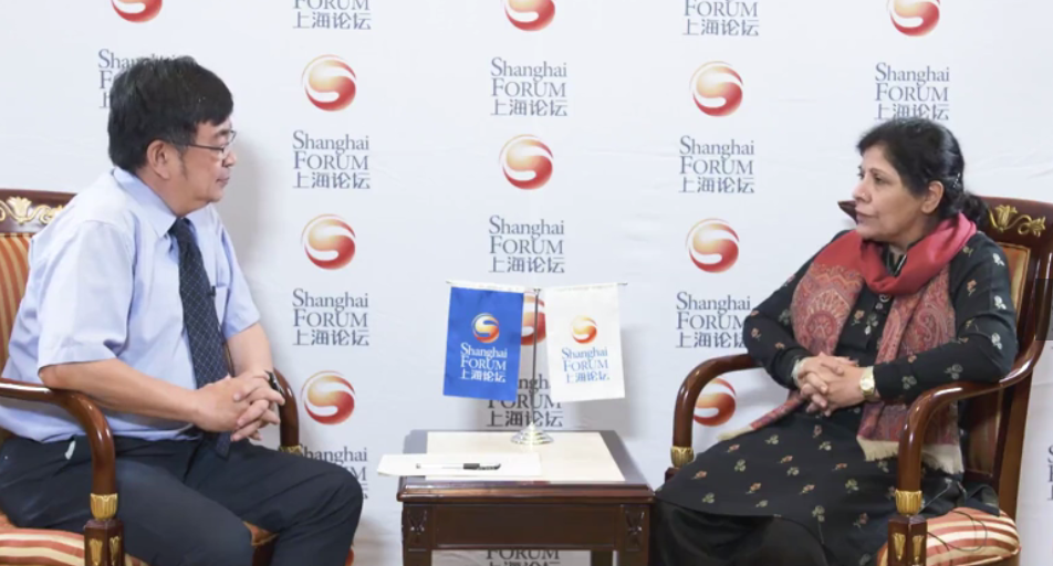 Shanghai forum 2018 : interview with Shamshad Akhtar